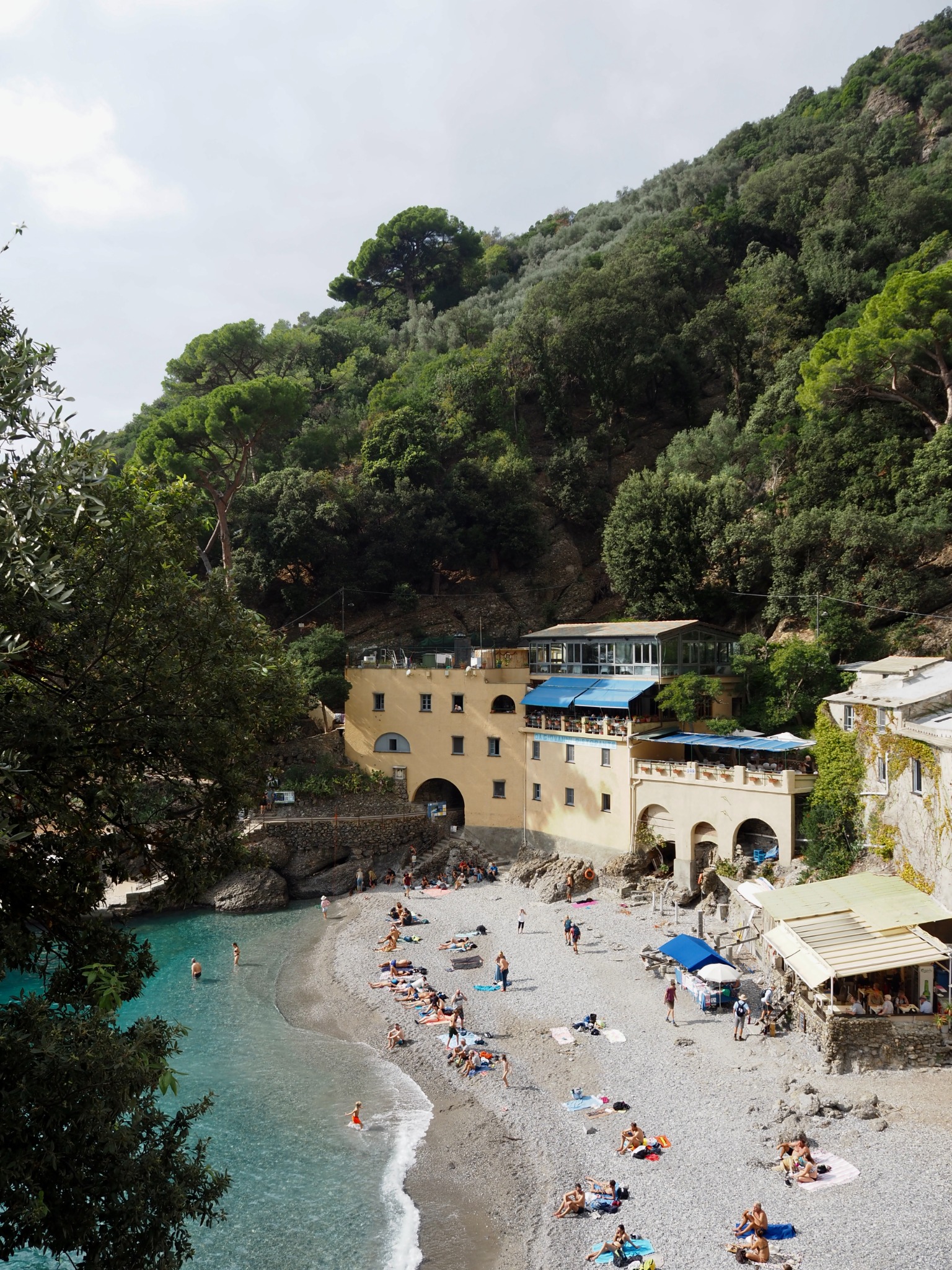 A tucked-away cove on the Italian coast